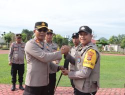 Semakin Mantap, 49 Bhabinkamtibmas Polres Polres Aceh Utara Dibekali Rompi Antisayat