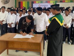 76 Anggota PTPS Tanah Jambo Aye Dilantik, Siap Bertugas di Pilkada 2024