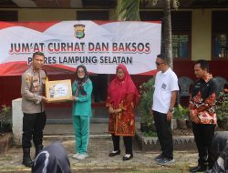“Polres Lampung Selatan Gelar Program Makan Bergizi Gratis di SDN 2 Way Lubuk”