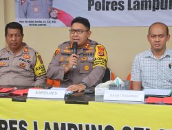 “Polres Lampung Selatan Ungkap Kasus Perjudian dan TPPO”
