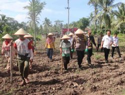 Polres Lampung Selatan Sukseskan Launching Gugus Tugas Polri untuk Ketahanan Pangan Nasional