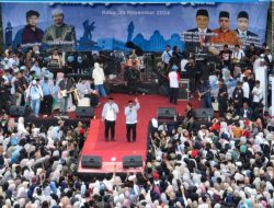 Kampanye Akbar Letnan-Levi Nomor Urut 02 Lautan Manusia