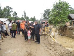 Dolly Tinjau Wilayah Yang Terdampak Banjir Bandang di Tapsel