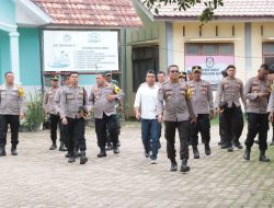 Pastikan Keamanan, Kapolres dan Kabid TIK Polda Aceh Tinjau Gudang Logistik PPK