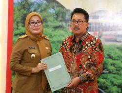 Thamrin Pensiun, Intji Indrianti Jadi Sekda Lampung Selatan