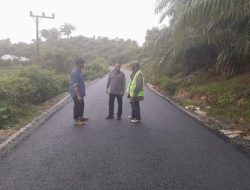 Jalan Lintas Seuneubok-Alue Kuyun Rampung di Aspal