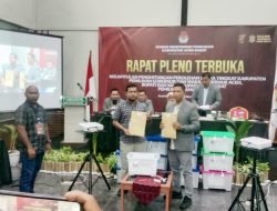 Pleno Terbuka, KIP Aceh Barat Tetapkan Tarmizi-Said Pemenang Pilkada 2024