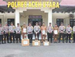 Tiga Pos Satkamling Terbaik Terima Penghargaan Kapolres, Berikut Juaranya