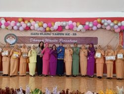 Semarak HUT ke-25, DWP Lampung Selatan Gelar Berbagai Kegiatan Sosial dan Perlombaan