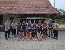 Lima Orang Kawanan Pencuri Spesialis Sepeda Motor di Asahan Meringkus di Sel