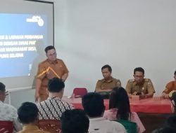 Sosialisasi Produk dan Layanan Perbankan Bank Mandiri dengan Dinas PMD Lampung Selatan