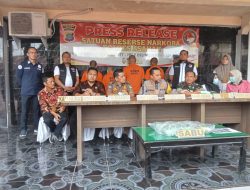 4 Nelayan Selundupkan 6 Kilogram Sabu Diciduk Satnarkoba Polres Asahan di Perairan Kula Silo Baru