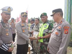 Beri Rasa Aman Warga, Kapolres Tinjau Posyan dan Pospam Nataru
