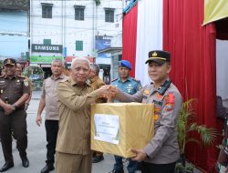 Tinjau Pos Nataru 2024 Bersama Forkopimda, Bupati Asahan Pastikan Arus Mudik Berjalan Lancar