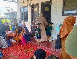 Dipimpin Pj Geuchik, Posyandu Seuriget Makin Berkualitas