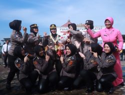 Polres Lampung Selatan Gelar Upacara Korp Raport Kenaikan Pangkat dengan Penuh Keharuan