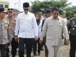 Wakapolda Aceh Dampingi Mentan Kunker di Aceh Utara Lhoksukon