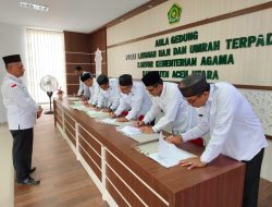 Kakankemenag Aceh Utara : “Jadikan Perkin sebagai Acuan Menjalankan Tupoksi”