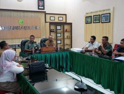 Dandim 0103/Aceh Utara Rakor Persiapan Oplah Rawa Tahun 2025