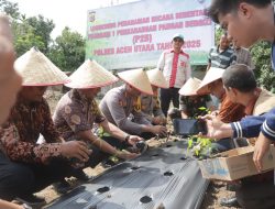 Kapolres Resmi Luncurkan Program Penanaman Serentak P2B di Alue Ie Mirah
