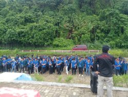 Pelepasan Mahasiswa Unila KKN di 15 desa Kecamatan Rajabasa di Desa Banding