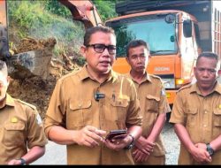 PUPR Aceh Barat Turunkan Alat Berat Atasi Longsor dan Erosi di Kecamatan Panton Reu