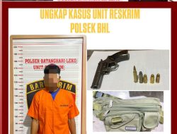 Simpan Pistol DA Ditangkap Polisi