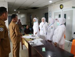 Wakil Bupati Aceh Selatan Baital Mukadis Sidak Ke Rumah Sakit Yulidin Awai dan Dinas Kesehatan