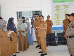 Wakil Bupati Melakukan Sidak ke Sejumlah Unit Pelayanan di Lingkungan Pemerintah Kabupaten Aceh Selatan