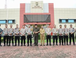 Bupati dan Wakil Bupati Muba Kunjungi Polres Muba