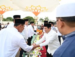 Bupati Aceh Besar Buka Puasa Bersama Wagub Aceh di Masjid Raya Baiturrahman
