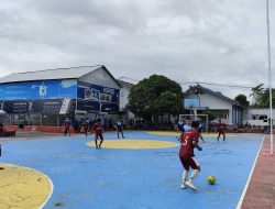 Final Pertandingan Futsal Warnai Puncak Porsenap Peringatan HBP ke-61 di Lapas Sekayu