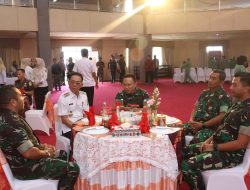 Bupati Tapsel Sambut Kunjungan Pangdam I/BB, Mayjen TNI Rio Firdianto