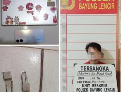 Polsek Bayung Lencir Tangkap Satu dari Empat Pembobol Toko Bangunan, Tiga DPO