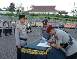 Kapolres Tapsel Pimpin Sertijab Kasat Reskrim dan Pelantikan Kapolsek Batang Angkola