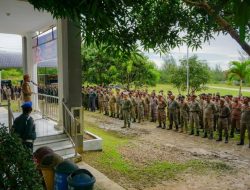 Bupati Aceh Timur Al-Farlaky Pimpin Apel Gabungan Satpol PP dan WH