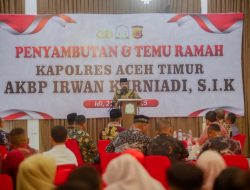 Bupati Al-Farlaky Minta Dukungan Kapolres Bangun Aceh Timur