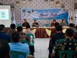 Dinas Koperasi Lampung Selatan Adakan Sosialisasi Pembentukan Koperasi Desa Merah Putih