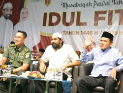 Gubernur Mualem Santuni Anak Yatim dan Lepas Pawai Takbir Idul Fitri 1446 Hijriah