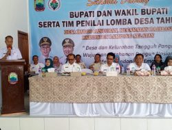 Tim Penilai Lomba Desa Tingkat Lampung Selatan Kunjungi Desa Hargo Pancuran Kecamatan Rajabasa