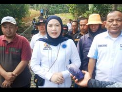 Wakil Ketua III DPRD Lamsel, Bella Jayanti Janjikan Pembangunan Jembatan Di Desa Tajimalela