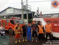 Sigap dan Tangguh, Tim Damkar dan BPPD Muba Berhasil Jinakkan Kobaran Api di Desa Epil