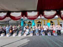 Polres Aceh Tengah Peduli Salurkan 20 Paket Sembako dan Tali Asih di Bies Baru