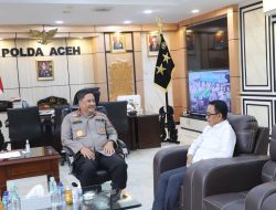 Kapolda Terima Audiensi Kadisnak Aceh : Bersinergi Jaga Stabilitas Kamtibmas