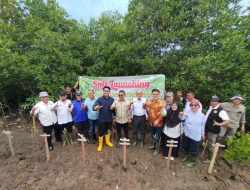 Wakil Walikota Langsa M Haikal Alfisyahrin dan Soft Launching Gelar Penanaman Mangrove