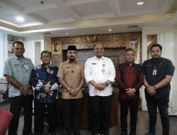 Bupati Aceh Timur Al-Farlaky Bertandang Ke Kantor Kemendagri Direktur Jenderal Bina Administrasi Kewilayahan