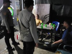 Polsek Samadua Lakukan Patroli Malam di Titik Rawan, Cegah Premanisme dan Kejahatan Malam Hari