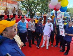 Jelang HUT Aceh Tenggara Ke-51, Dirlantas Polda Aceh Hadiri Deklarasi dan Kampanye Keselamatan Lalu Lintas 2025