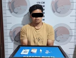 Satresnarkoba Polres Bener Meriah Amankan Seorang Pria Diduga Penyalahguna Narkotika