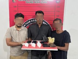 Peredaran 280 gram Sabu Berhasil Digagalkan, Polisi Tangkap Tiga Pria